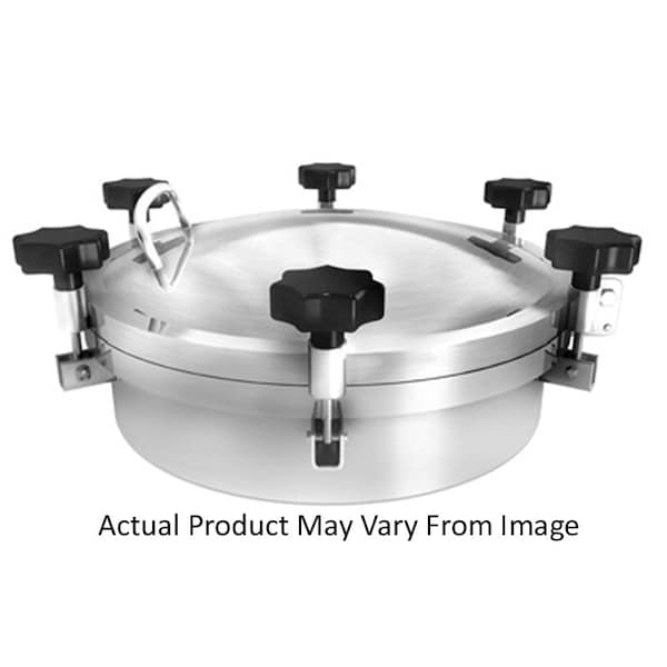 HLSD-400mm 15.75" Round Manway, 304SS, 240 Grit Polish,